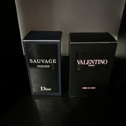 Sauvage Dior and Valentino Born In Roma 