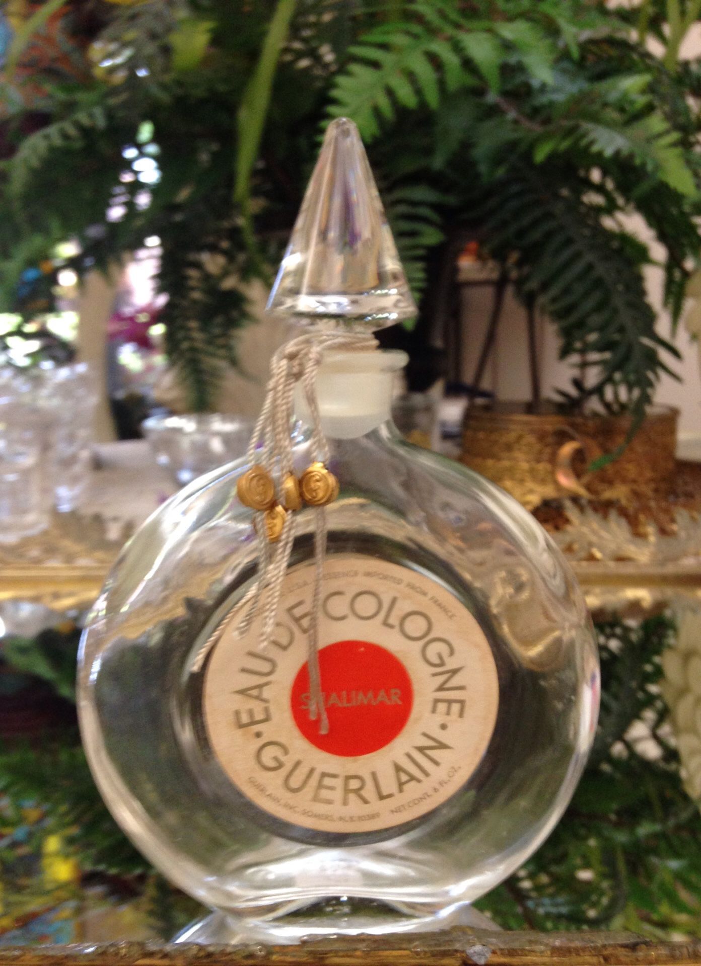 Shalimar Eau de Cologne Bottle