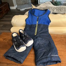 Columbia Omni Shield  Overall  Infant 12-18 Months (includes Snow Boots)