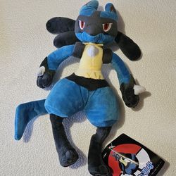 Lucario Pokemon Plush