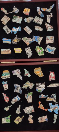 United States 50 Collector Pins