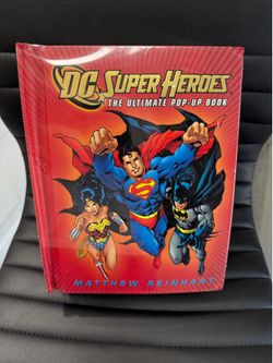 DC SUPER HEROES ~ THE ULTIMATE POP-UP BOOK ~ MATTHEW REINHART ~ 1ST ED ~ 2010 SEALED NEW!