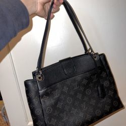 LOUIS VUITTON Handbag Sevres Monogram Mahina Shoulde