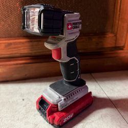 PORTER-CABLE 20V Work Light w/ Battery