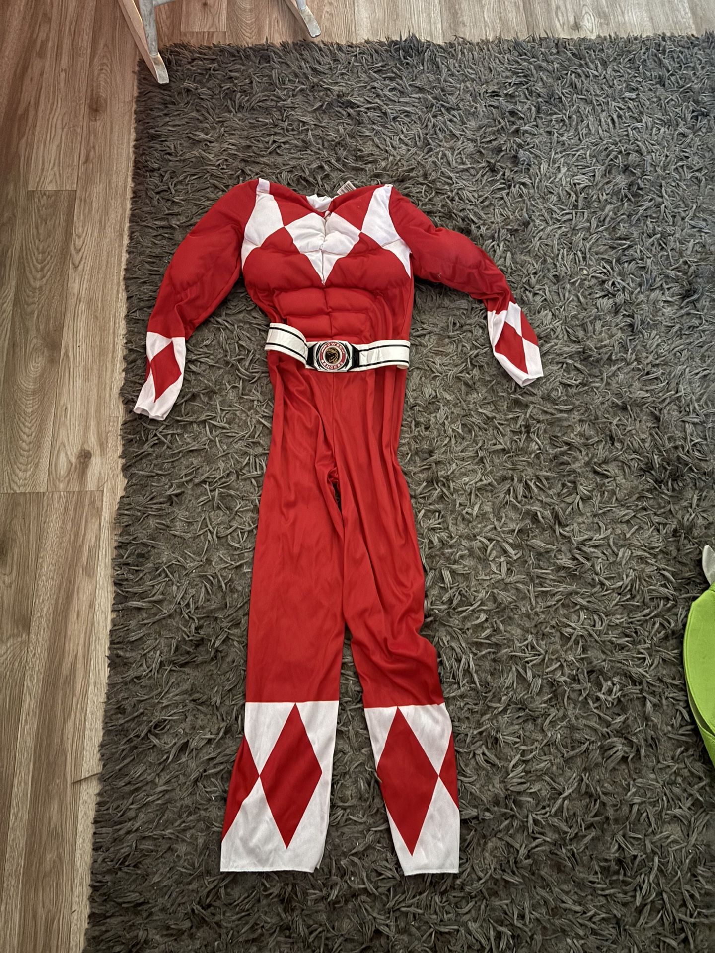 Red power Ranger boys L 10/12
