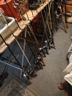 Lots Of Fishing Poles Prices start at 15 on up