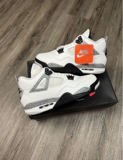 Jordan 4 White Cement (2025)