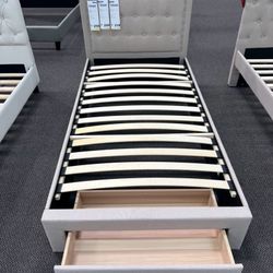 New Storage Twin Bed With Nice Mattress Sale…