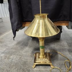 Antique Brass Lamp. Paris orient Express Lamp