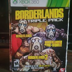 Borderlands Triple Pack for Xbox 360