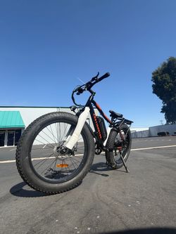 26” fat tires 750W ELECTRIC MOUNTAIN BIKE 48V ebike scooter bicycle e-bike 7 speed Offroad 