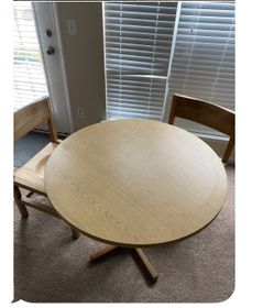 Table and chairs