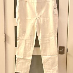 Lauren Ralph Lauren women's slim cotton trousers size 14