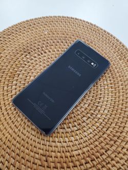 Galaxy S10 Plus 6.4" (Unlocked) 128GB Good Black