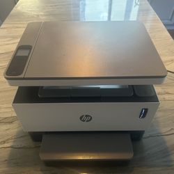 Nearly New HP Neverstop MFP 1202W w full toner level