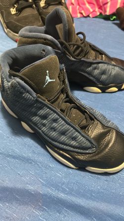 Nike Air Jordan 13 Retro Brave Blue (414575-400) Sz 3 Y Athletic Shoes with