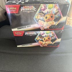 Prismatic Evolutions Surprise Box X2