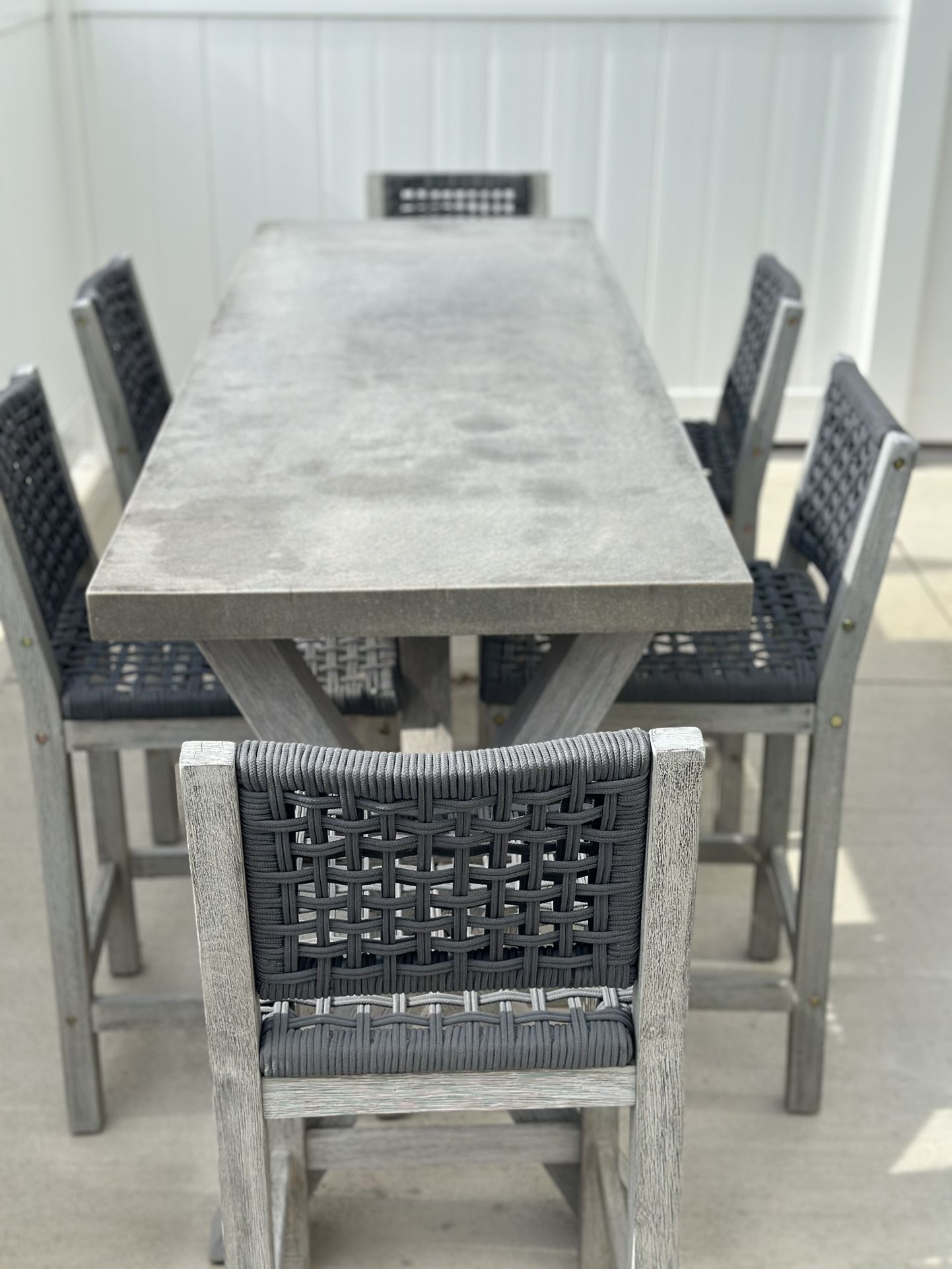 Patio Bar Stool Set