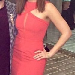 Red BCBG dress size 0, worn once
