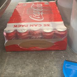 Non Opened 35 Pack Coke Cans