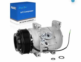 880 NEW Air Conditioner AC Compressor with Clutch Compatible with 2005-2015 Toyota Tacoma 2.7L 4.0L A/C Compressor kit OEM# 67677, 68677, CO10