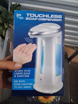 New touch free soap dispenser