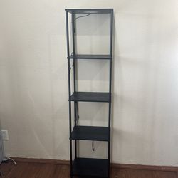 Black shelf