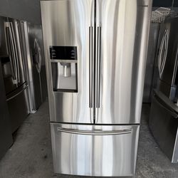 36” SAMSUNG  100 DÍAS FULL GARANTÍA  WE FIX REFRIGERATOR  REPARAMOS REFRIGERADORES GOOD CONDITION  FREE DELIVERY 🚚  STAINLESS STEEL  FRENCH DO