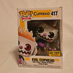 Evil Cuphead Funko Pop