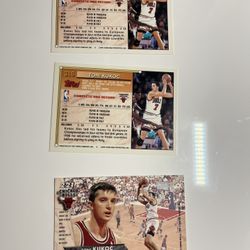 Toni Kukoc Basketball Cards   Fleer Ultra ,  Topps Gold,  & Topps White Signature