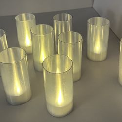 Flameless Candles with 6H Timer- set of 12