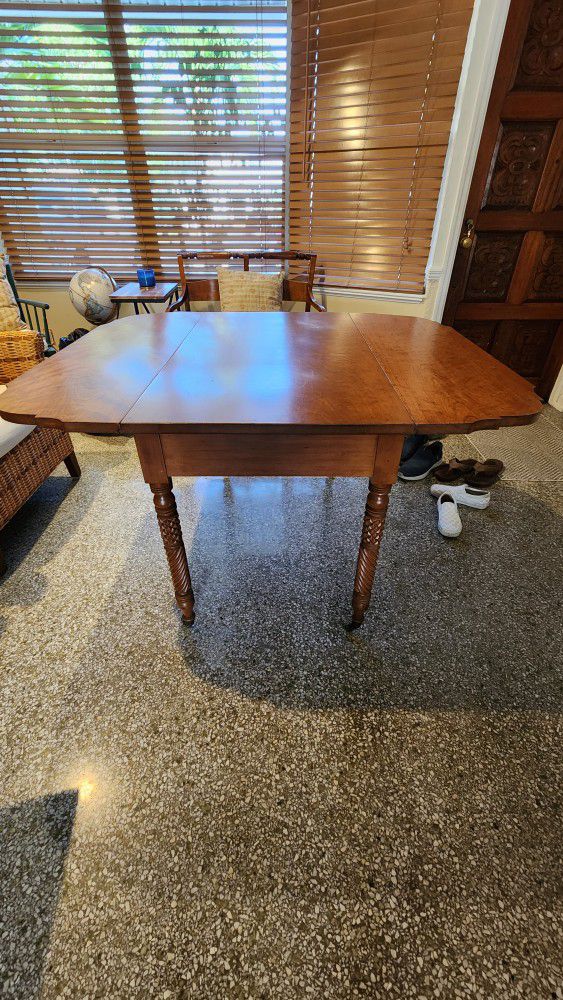 Solid Cherry Wood Table(antique)