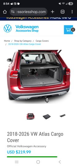 VW Atlas Cargo Cover (OEM) Original