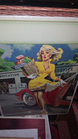 vintage pinup girl calendars