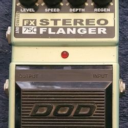 DOD FX75C Stereo Flanger Pedal