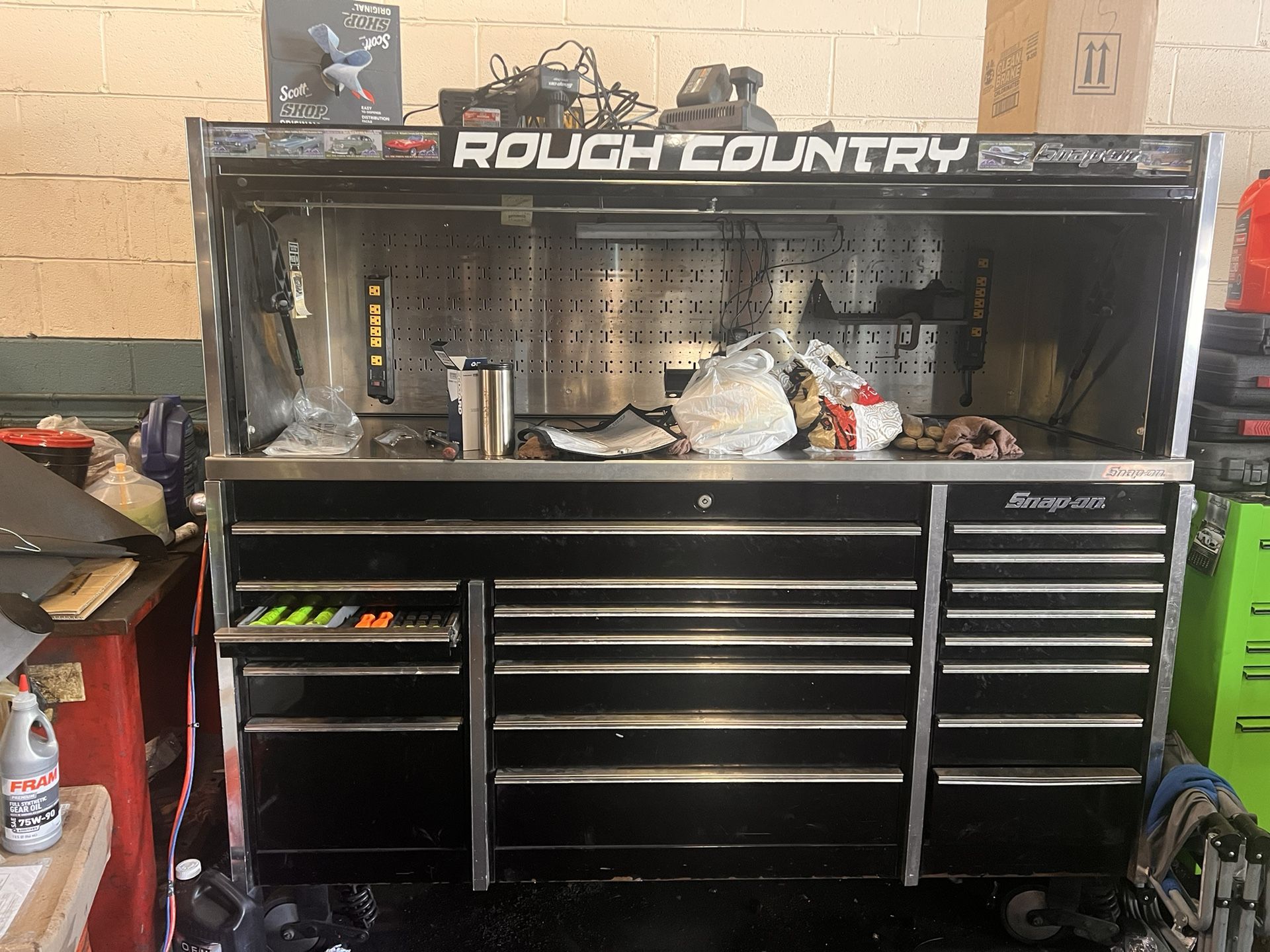 Snap On Master Series Tool Box And Hutch 