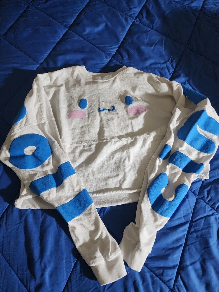 Really cute shirt with a bunny on the front