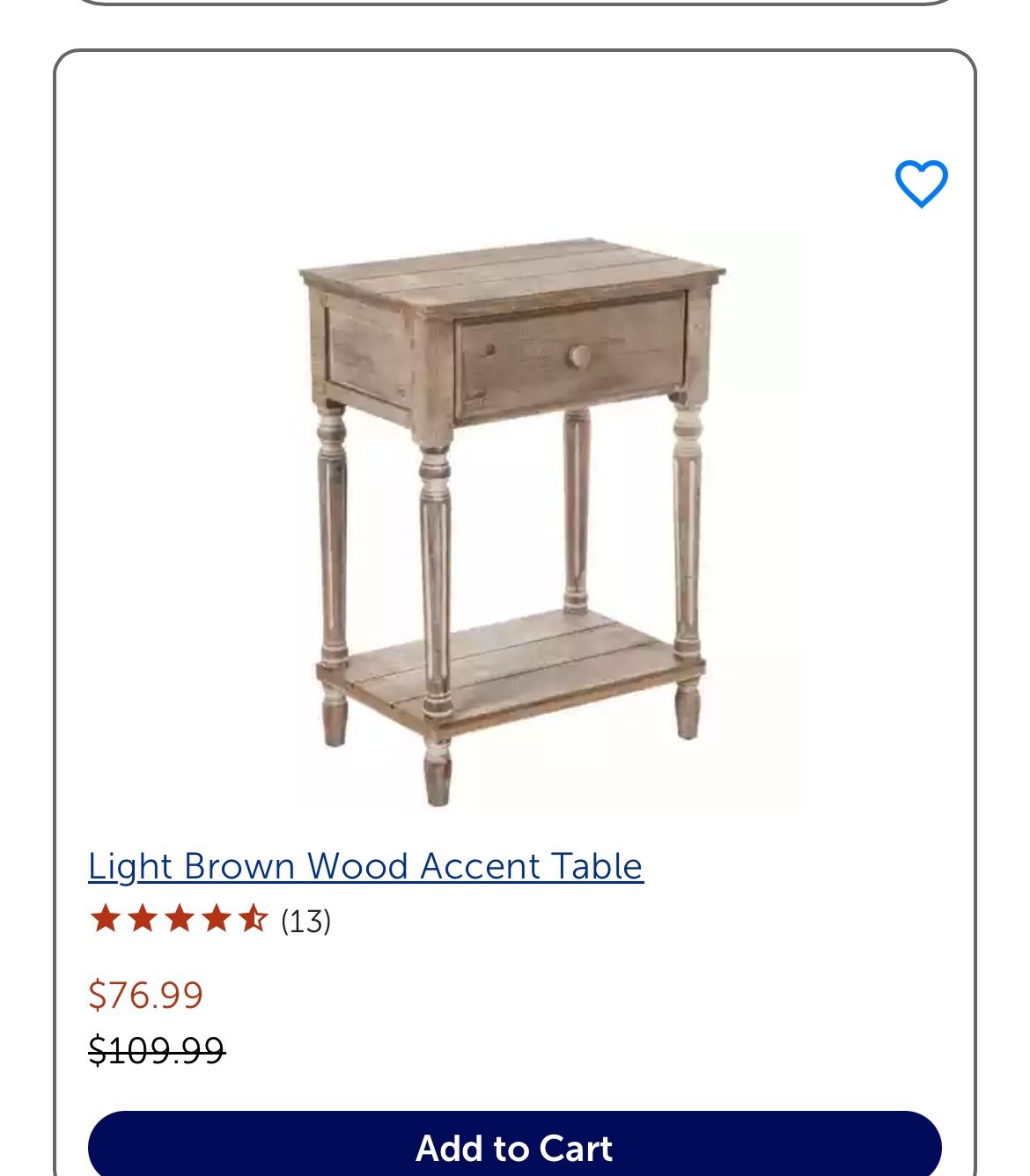 2- Hobby Lobby End Tables