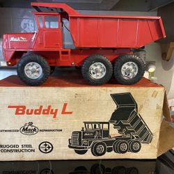 Buddy l mack dump truck sales