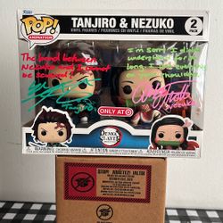 Demon Slayer 2 pack Dual Signed 
