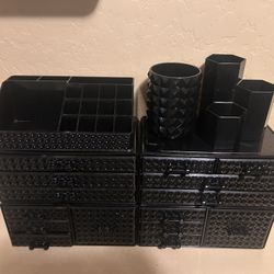 Acrylic Stackable Make Up Organizer