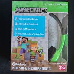 Minecraft Bluetooth Headphones 