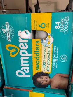 Pampers size 6 (84 count) new