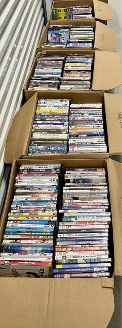 Lots of DVDs