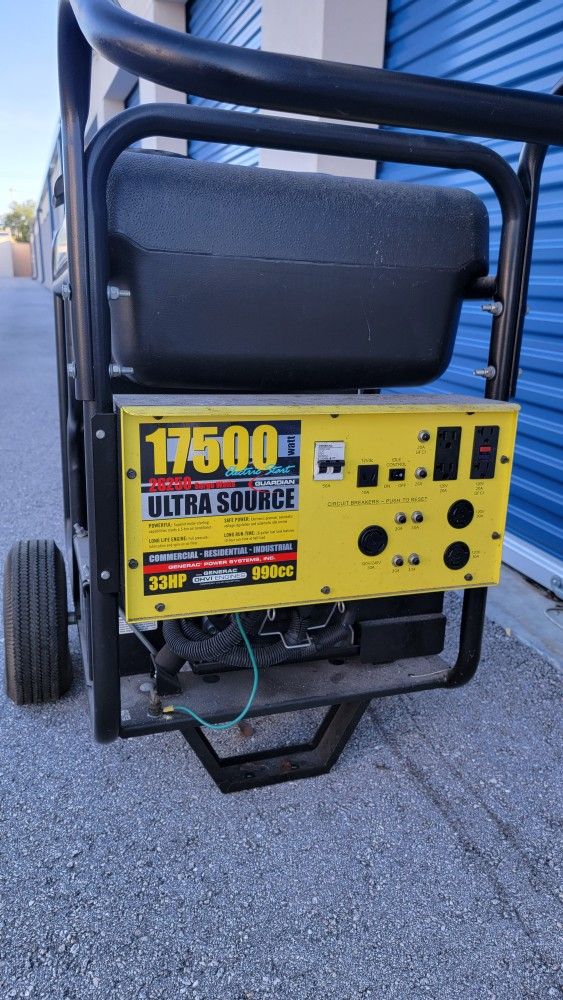 Guardian 17,500 Watt – Portable Gasoline Generator (50 State EPA & CARB Compliant)