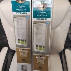 23 By 72 Cordless Blinds New In Box