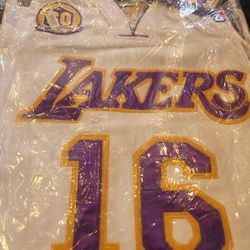 Los Angeles Lakers Gasol Throwback 