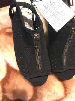 New shoes black