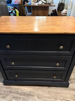 Blue dresser