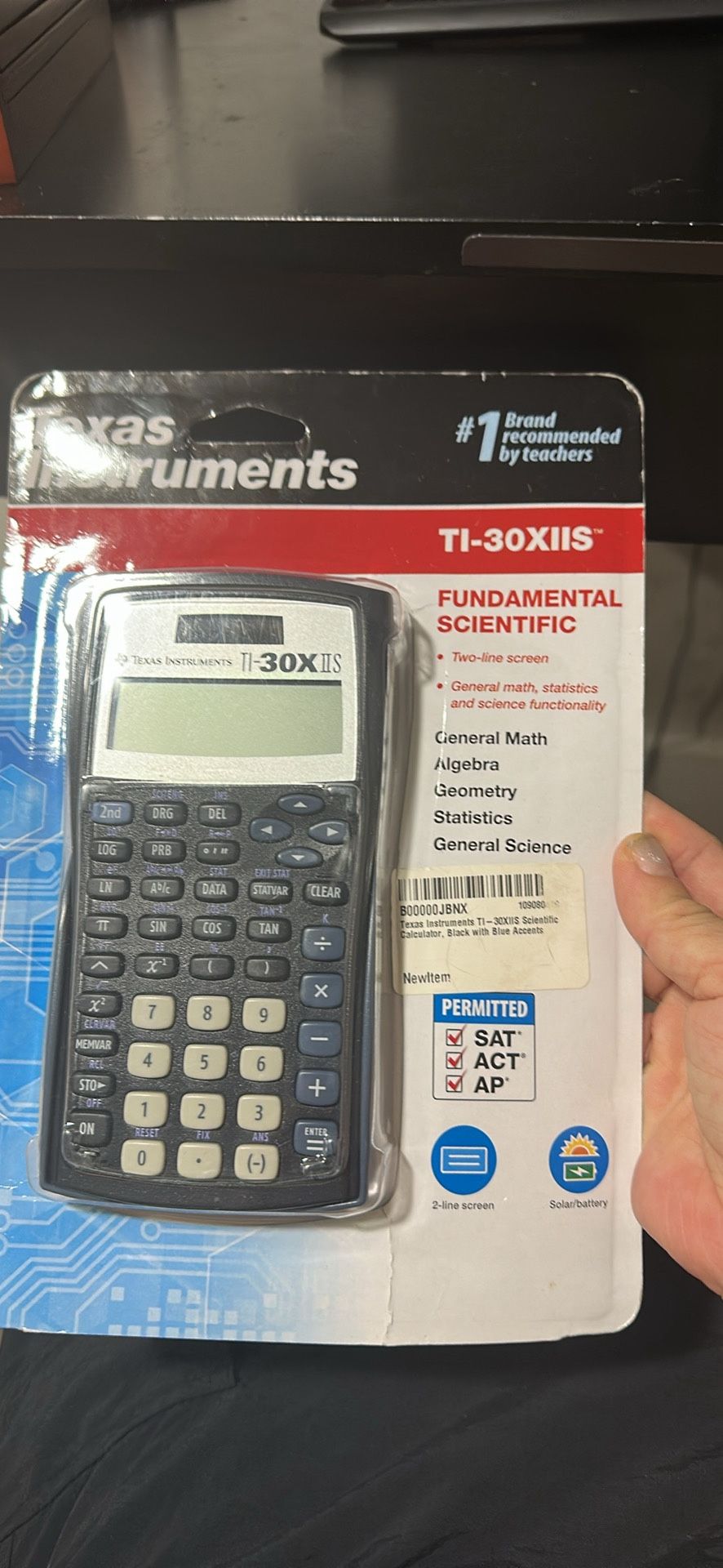 Taxas Instruments -TI-30XIIS